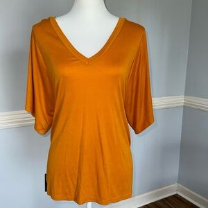 Buckle brand mustard yellow top